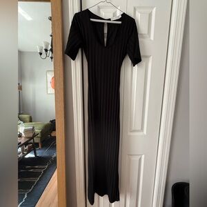 Jonathan Simkhai Black Long Sleeve Dress
